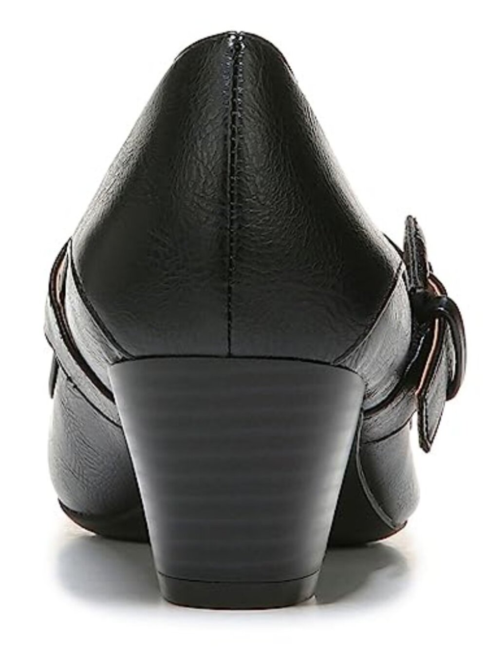 LifeStride Rozz Mary Jane Pumps Women's Faux Leather Block Heel Slip-On Shoes - Picture 7 of 7